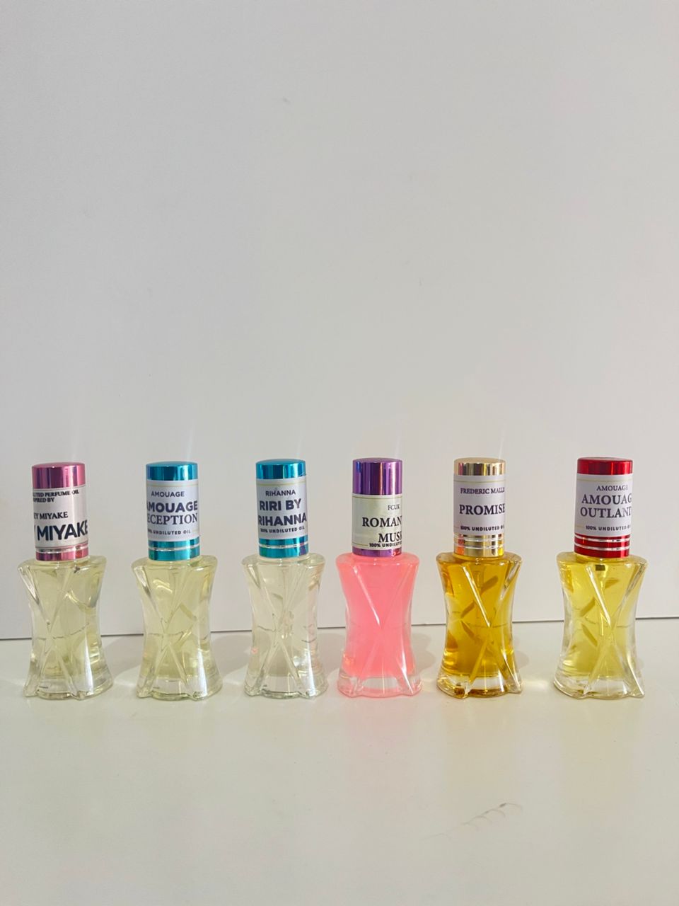 30 PCS OF 8ML PERFUME OIL