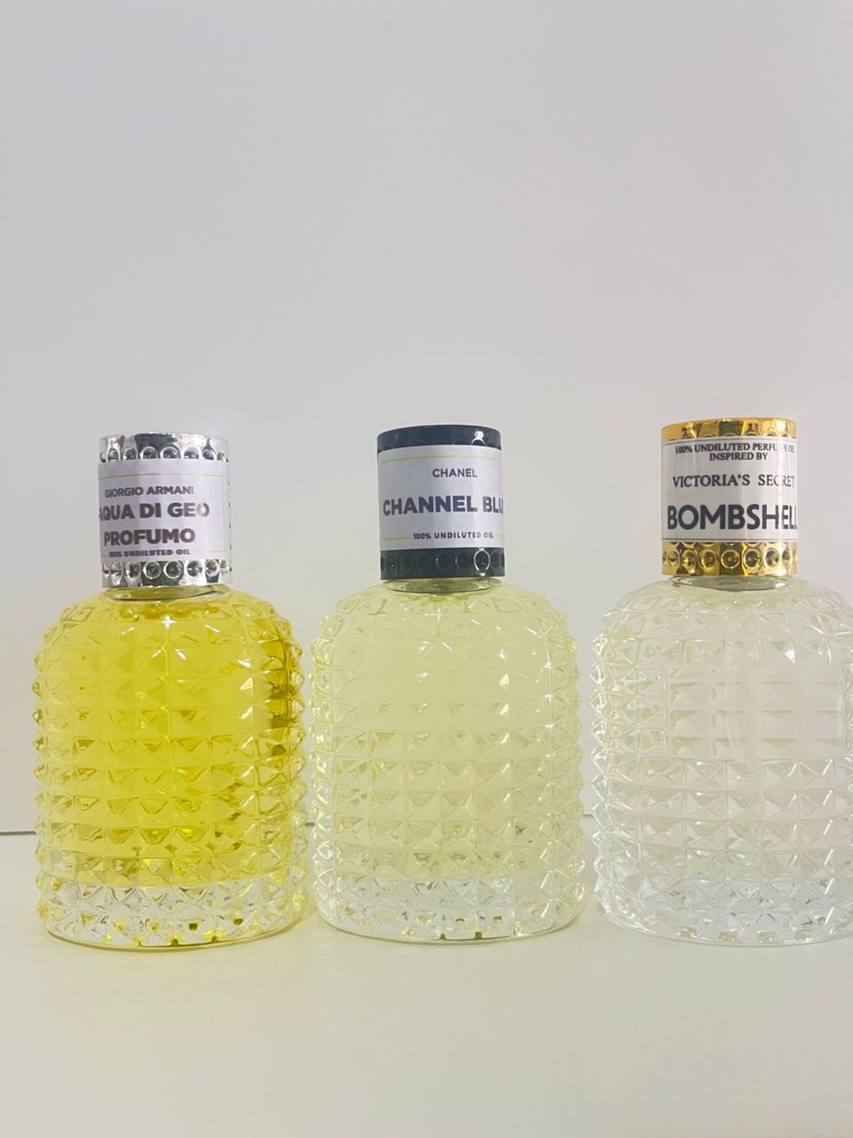 20 PCS OF 50ML PERFUME OIL