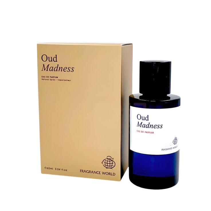 OUD MADNESS BY FRAGRANCE WORLD EDP - 60ml